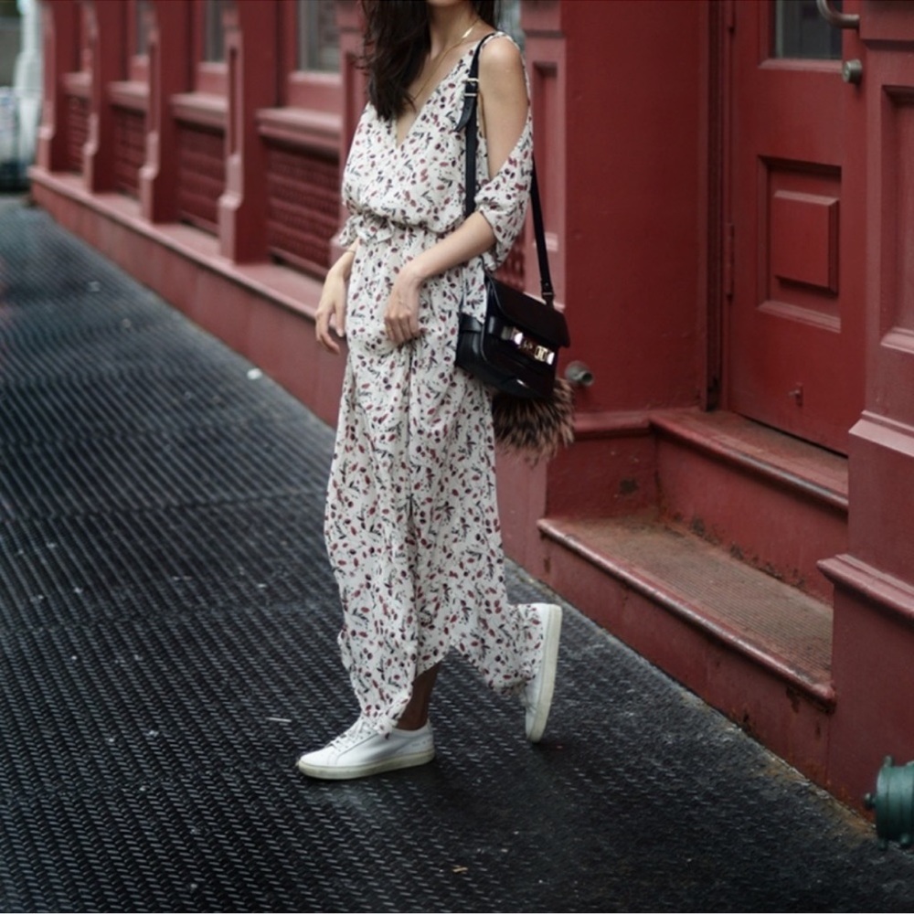 Tularosa Sumner Dress in Red Ditsy